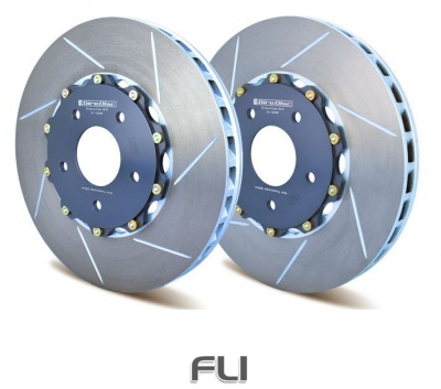 A1-100SLSR - Girodisc (Set of 2) Floating 2-Piece Rotor Assembly