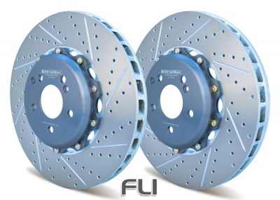 A2-148DSLSR - Girodisc (Set of 2) Floating 2-Piece Rotor Assembly