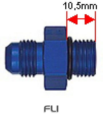 ADAPTOR STRAIGHT O RING BOSS T