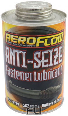Aeroflow Fastener Lubricant - 567 Gram Bottle with Brush Anti-Seize Grease AF37-9999