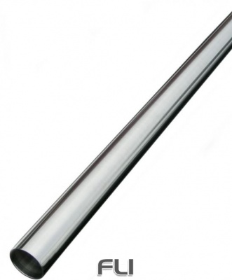 Alu Koppelstuk Rechte Lengte 25mm 1 meter lang