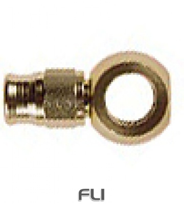 BANJO -03 STRAIGHT   7/16 HOLE RVS