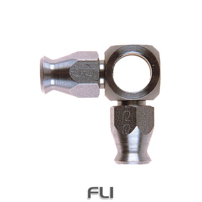 BANJO TWIN -03  90o  10MM HOLE RVS