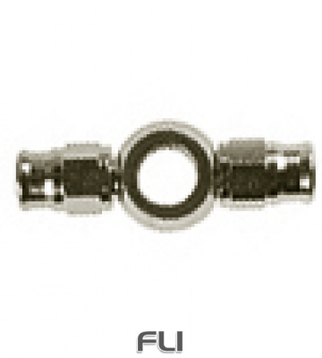 BANJO TWIN -03       10MM HOLE RVS