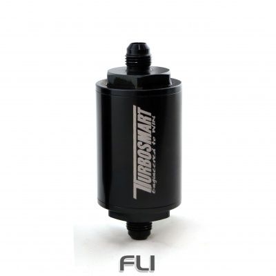 Billet Fuel Filter 10um -6AN - Black