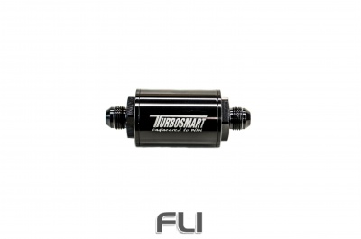 Billet Fuel Filter 10um -8AN - Black
