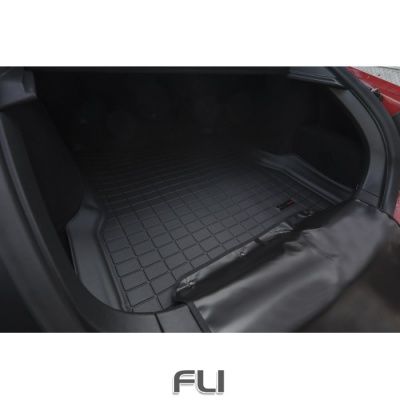 TESLA MODEL S (2016-2019) TRUNK RUBBER MAT WITH BUMPER PROTECTOR