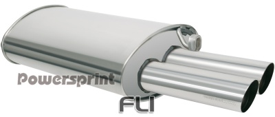 BMW E30 M3 2.3L - Einddemper