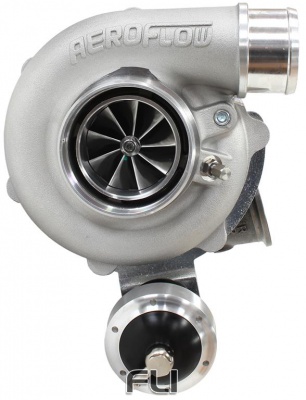BOOSTED 5449 .72 Turbocharger 660HP, Natural Cast Finish Internal Wastegate, V-Band Inlet & Exhaust Flanges