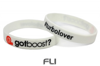 CK-BR955-7 Silicone wristband | GOT BOOST? | white