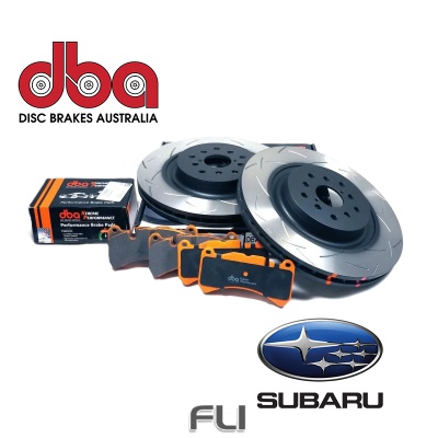 Brake Kit - 4000 Series T3 Slotted and Xtreme Performance Brake Pads (2x DBA43050S-10 + DB1845XP)