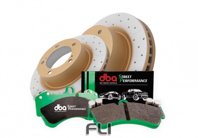 Brake Kit - Street Series X-GOLD and Street Performance Brake Pads (2x DBA2216X + DB1482SP)