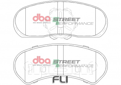 Brake Pads Street Performance | Front Axle