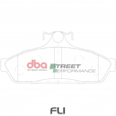 Brake Pads Street Performance | Front Axle