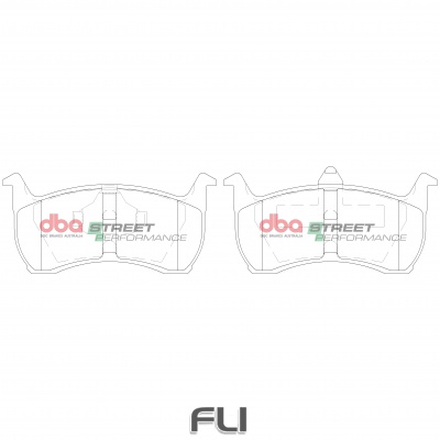 Brake Pads Street Performance | Front Axle