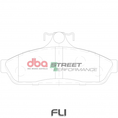 Brake Pads Street Performance | Rear Axle