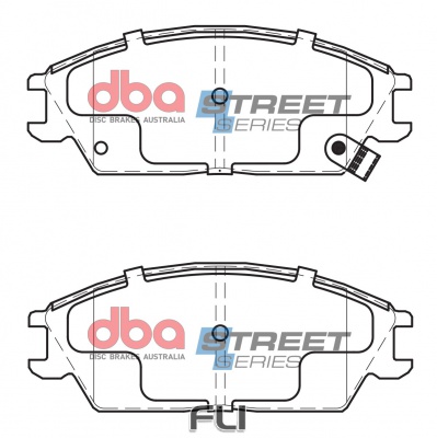 Brake Pads Street Series Ceramic | Front Axle