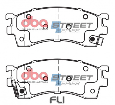 Brake Pads Street Series Ceramic | Front Axle