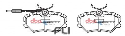 Brake Pads Street Series Ceramic | Front Axle