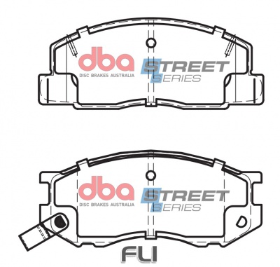 Brake Pads Street Series Ceramic | Front Axle