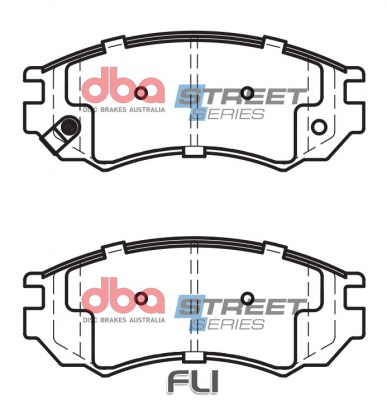 Brake Pads Street Series Ceramic | Front Axle