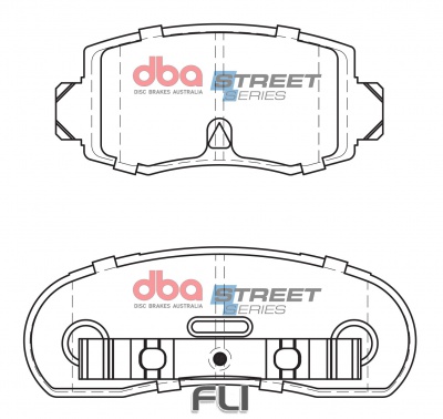 Brake Pads Street Series Ceramic | Rear Axle