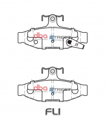 Brake Pads Street Series Ceramic | Rear Axle
