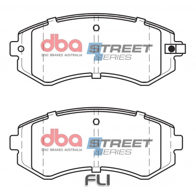 Brake Pads Street Series Ceramic | Rear Axle