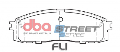 Brake Pads Street Series Ceramic | Rear Axle