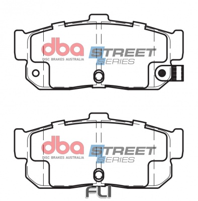 Brake Pads Street Series Ceramic | Rear Axle