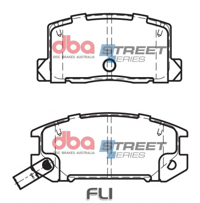 Brake Pads Street Series Ceramic | Rear Axle