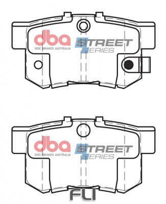 Brake Pads Street Series Ceramic | Rear Axle