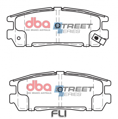 Brake Pads Street Series Ceramic | Rear Axle