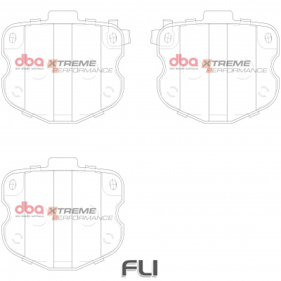 Brake Pads Xtreme Performance | Front Axle