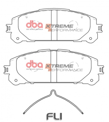 Brake Pads Xtreme Performance | Front Axle