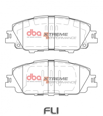 Brake Pads Xtreme Performance | Front Axle