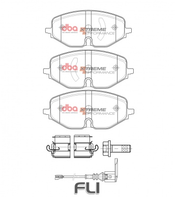 Brake Pads Xtreme Performance | Front Axle