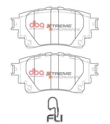 Brake Pads Xtreme Performance | Rear Axle