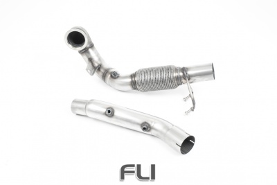 Cast Downpipe with DeCat and GPF/OPF Bypass 