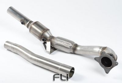 Cast Downpipe with HJS High Flow Sports Cat