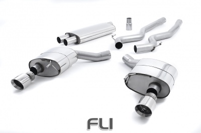 Cat-back Resonated ECE with GT-100 Polished Trims