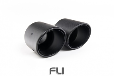 Catback -  Non-Resonated - GTD Twin Outlet Style with JET-90 Carbon