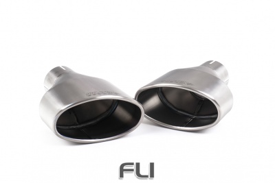 Catback ECE Resonated - Titanium Oval Trims