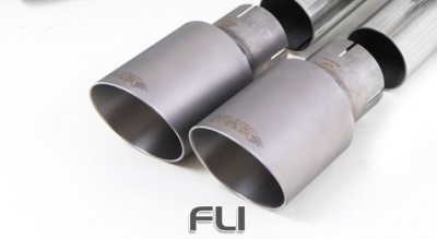 Catback Resonated ECE, Titanium GT90 Trims