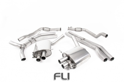 Catback Road+ - Burnt Titanium Oval Trims