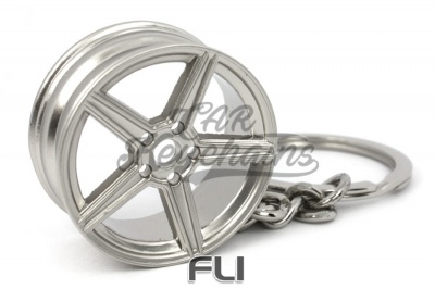 CK-BR053SM MB wheel keychain (silver matte)