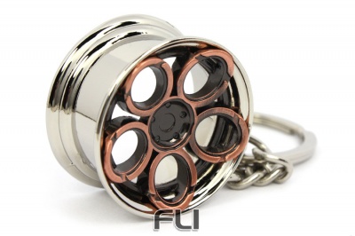 CK-BR061AC LR 2.0 wheel keychain (copper)