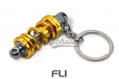 CK-BR106G Monoshock keychain (gold)