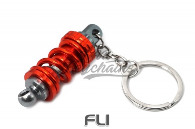 CK-BR106O Monoshock keychain (red)