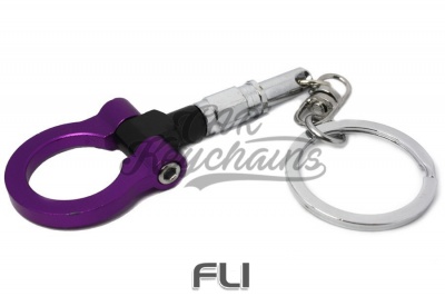 CK-BR200PU Tow hook keychain (purple)